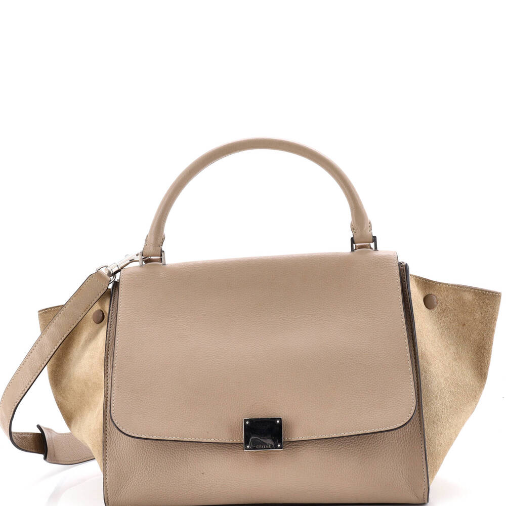 Celine Trapeze Bag Leather Medium #198474C71B